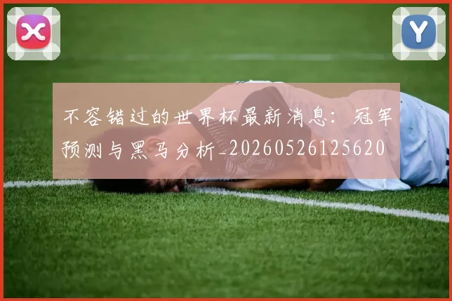 不容错过的世界杯最新消息:冠军预测与黑马分析_20260526125620